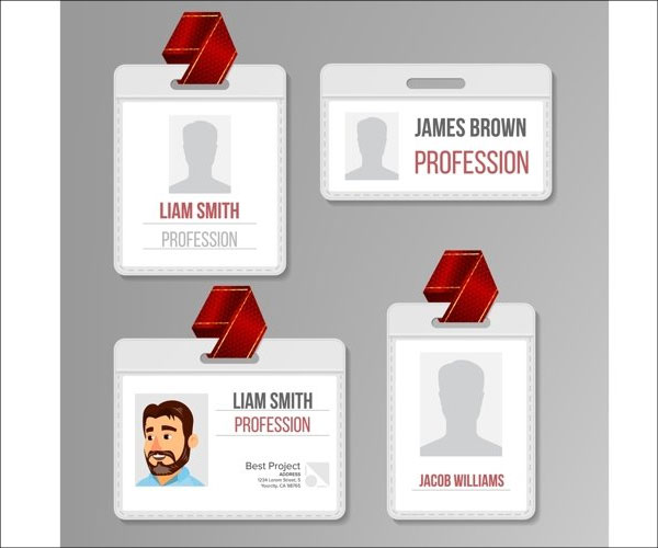 Visitor ID Card Templates Free & Premium 25+ Templates